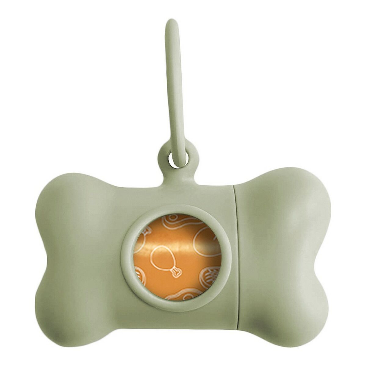 Tierbeutelspender United Pets Bon Ton Provenzal Hund Orange (8 x 4,2 x 5 cm)-4