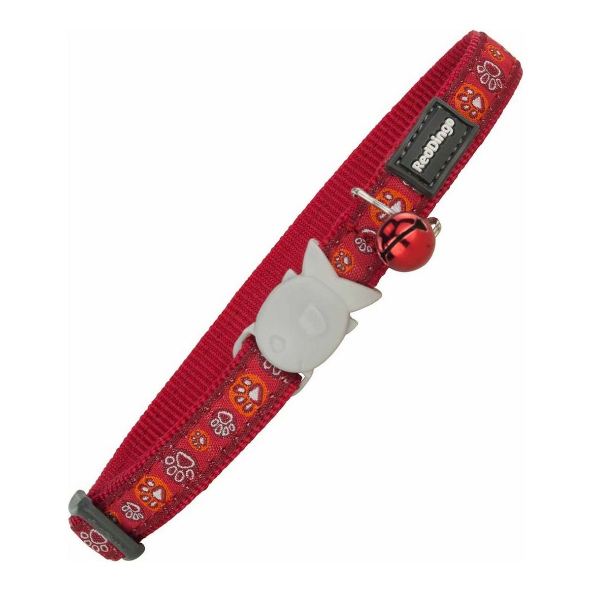 Kedi Yaka Kırmızı Dingo Tarzı Kırmızı 20-32 cm Hayvan Ayak İzi