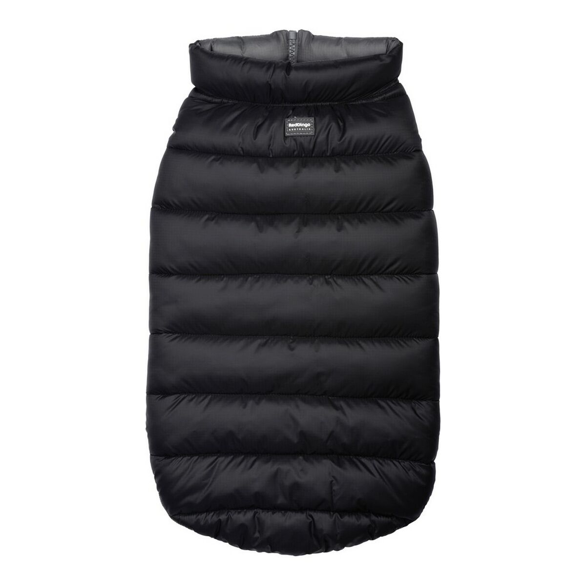 Red Dingo Puffer 45 سم معطف كلب أسود/رمادي-4