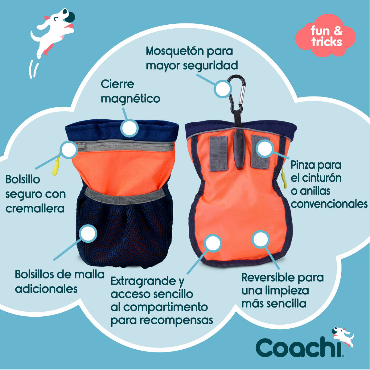 Hesser Coachi Trem & Treat Coral-8