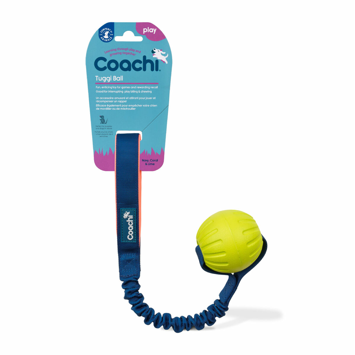 Training toy Coachi TUGGI BALL Көк-8