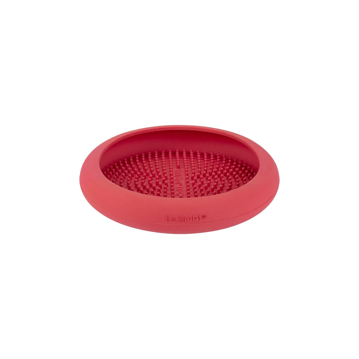 Alimentação para cães Lickimat Borracha Rosa-4