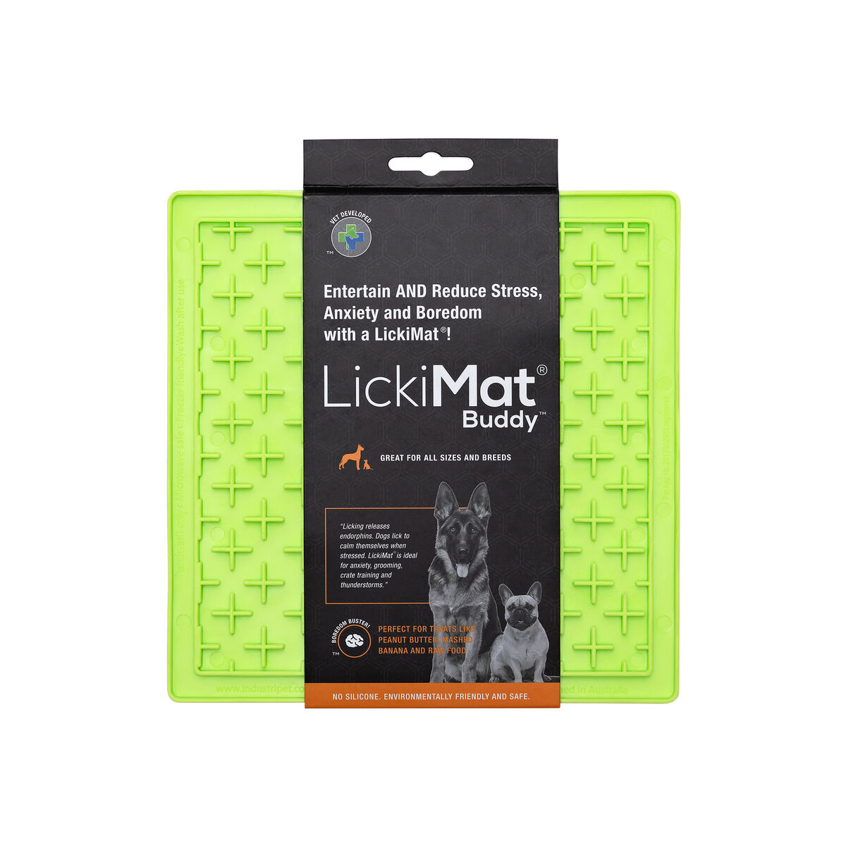 Alimentação para cães Lickimat Verde TPR-2
