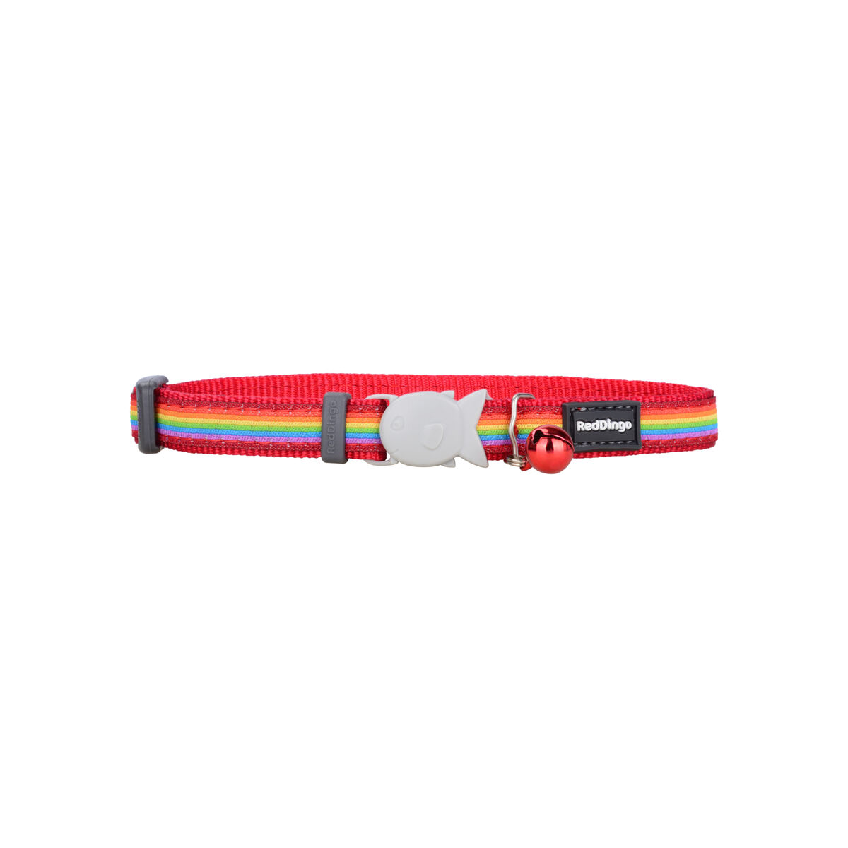 Собачий нашийник Red Dingo STYLE RAINBOW 15 mm x 24-36 cm-2