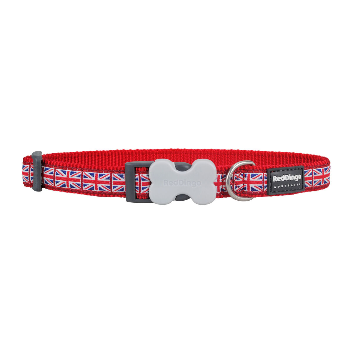 Collare per cani Red Dingo STYLE UNION JACK FLAG 31-47 cm-3