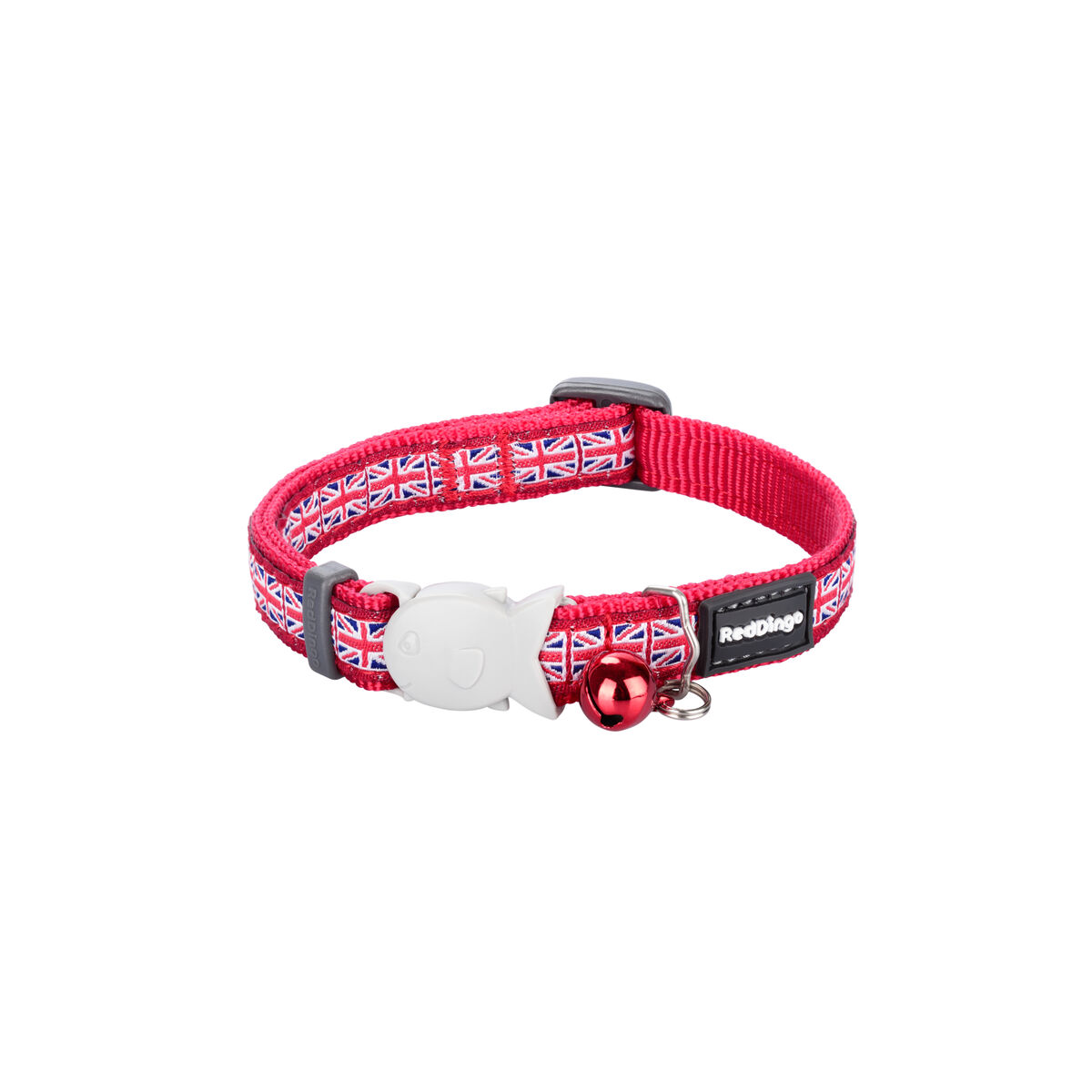 Collare per cani Red Dingo STYLE UNION JACK FLAG 31-47 cm-4