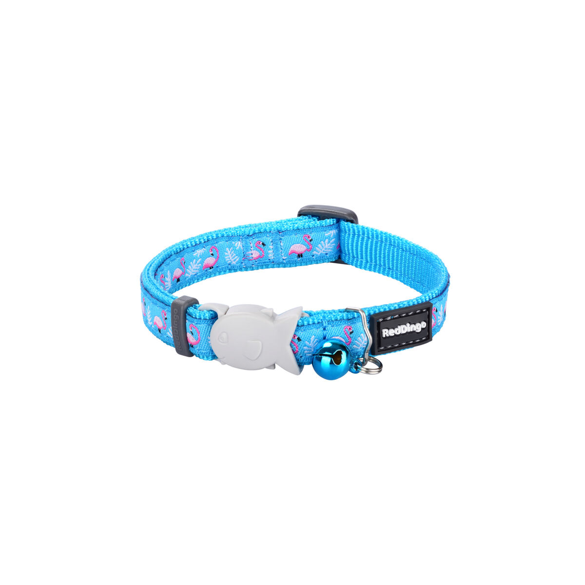 Collier pour chien Red Dingo STYLE FLAMINGO turquoise 41-63 cm-3