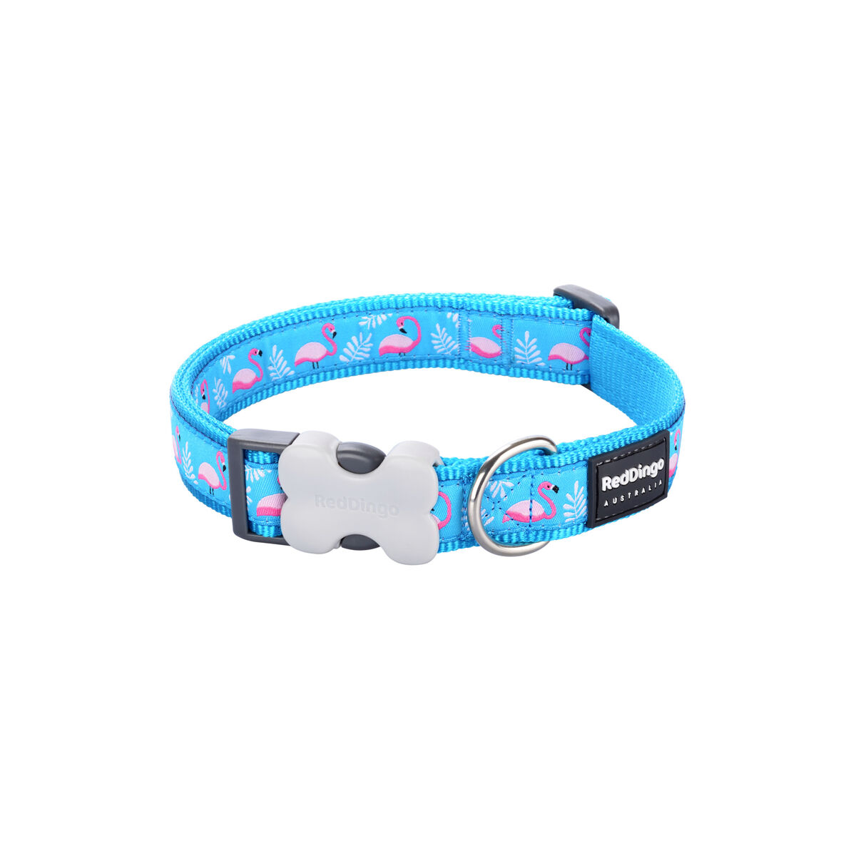 Collier pour chien Red Dingo STYLE FLAMINGO turquoise 41-63 cm-4