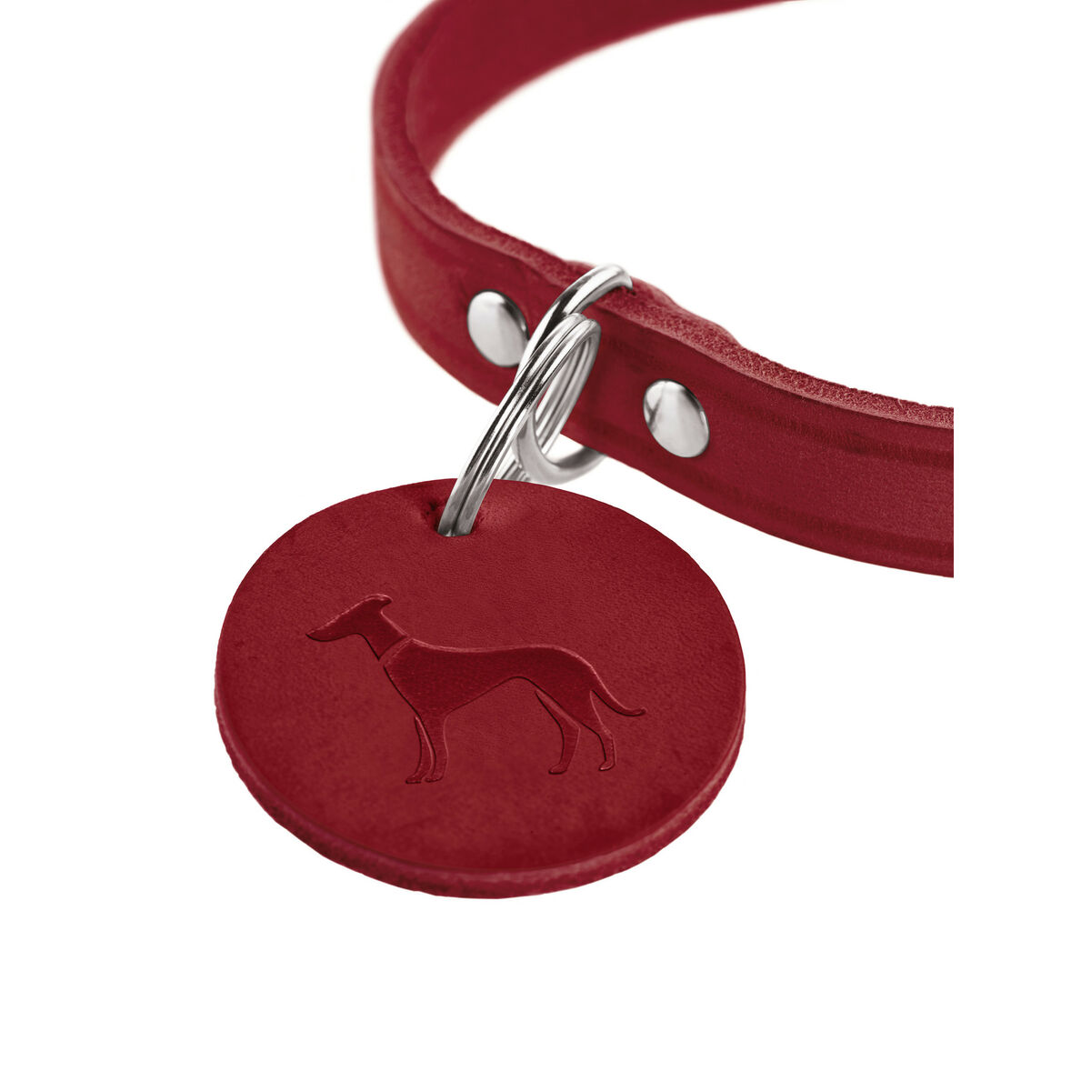 Coleira de cão Hunter Aalborg Vermelho S 32-38 cm-2