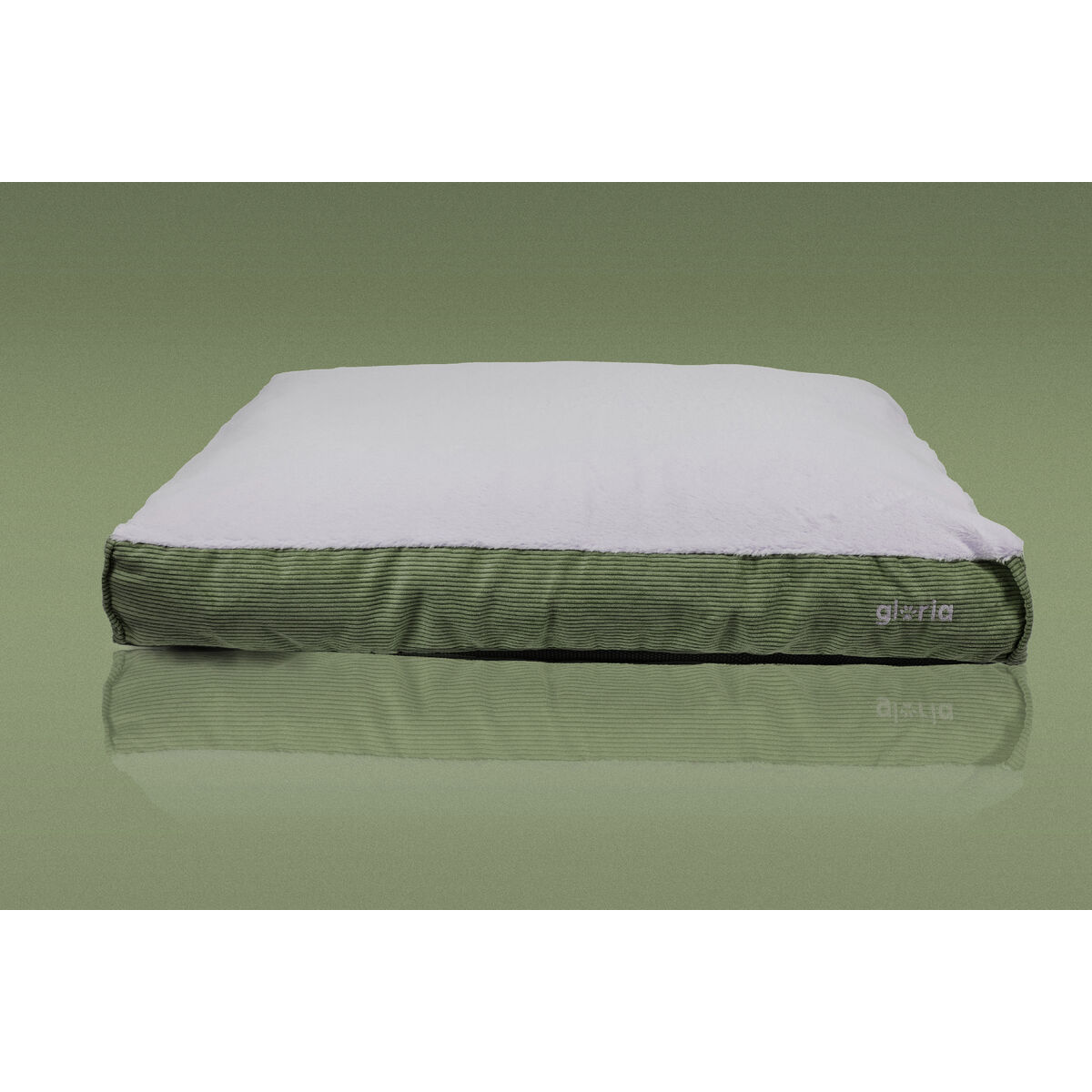 Cama para o cão Glória Alcalha Verde 80 x 60 cm-3