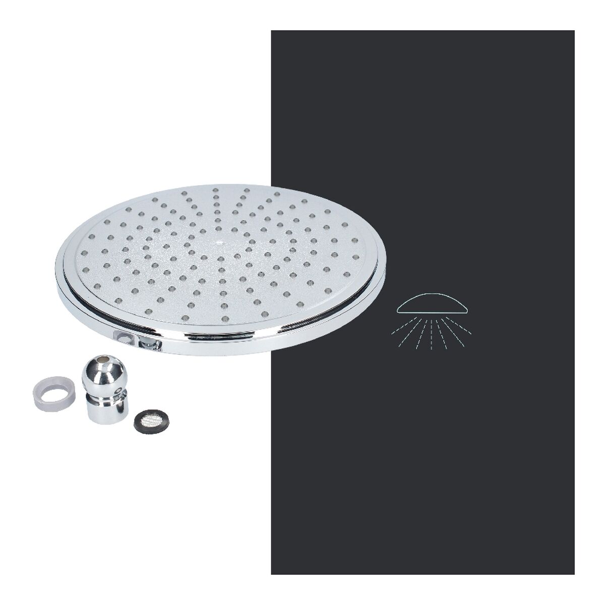 Fontastock ASÓN ABS淋浴湖20厘米-6