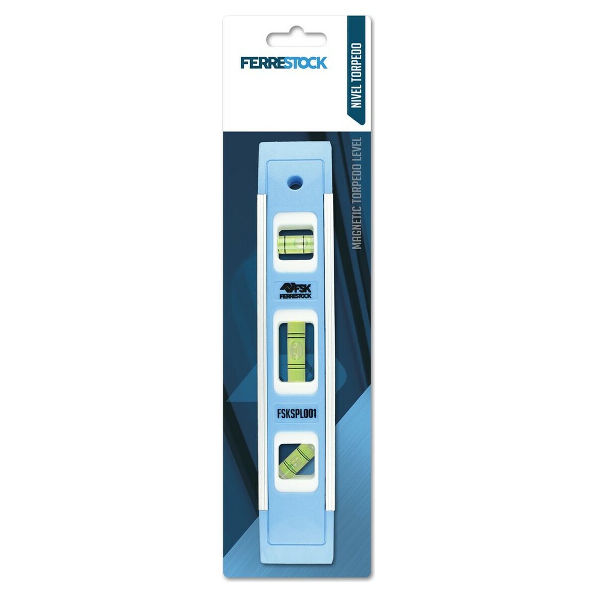 Level Bubbles Ferrestock Magnetic Aluminum ABS-5