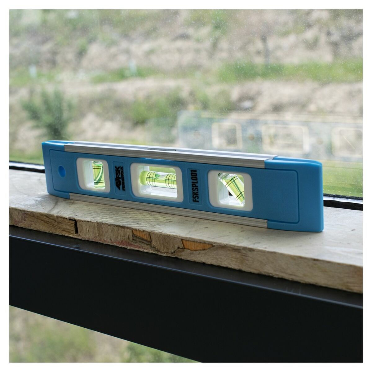 Level Bubbles Ferrestock Magnetic Aluminum ABS-6