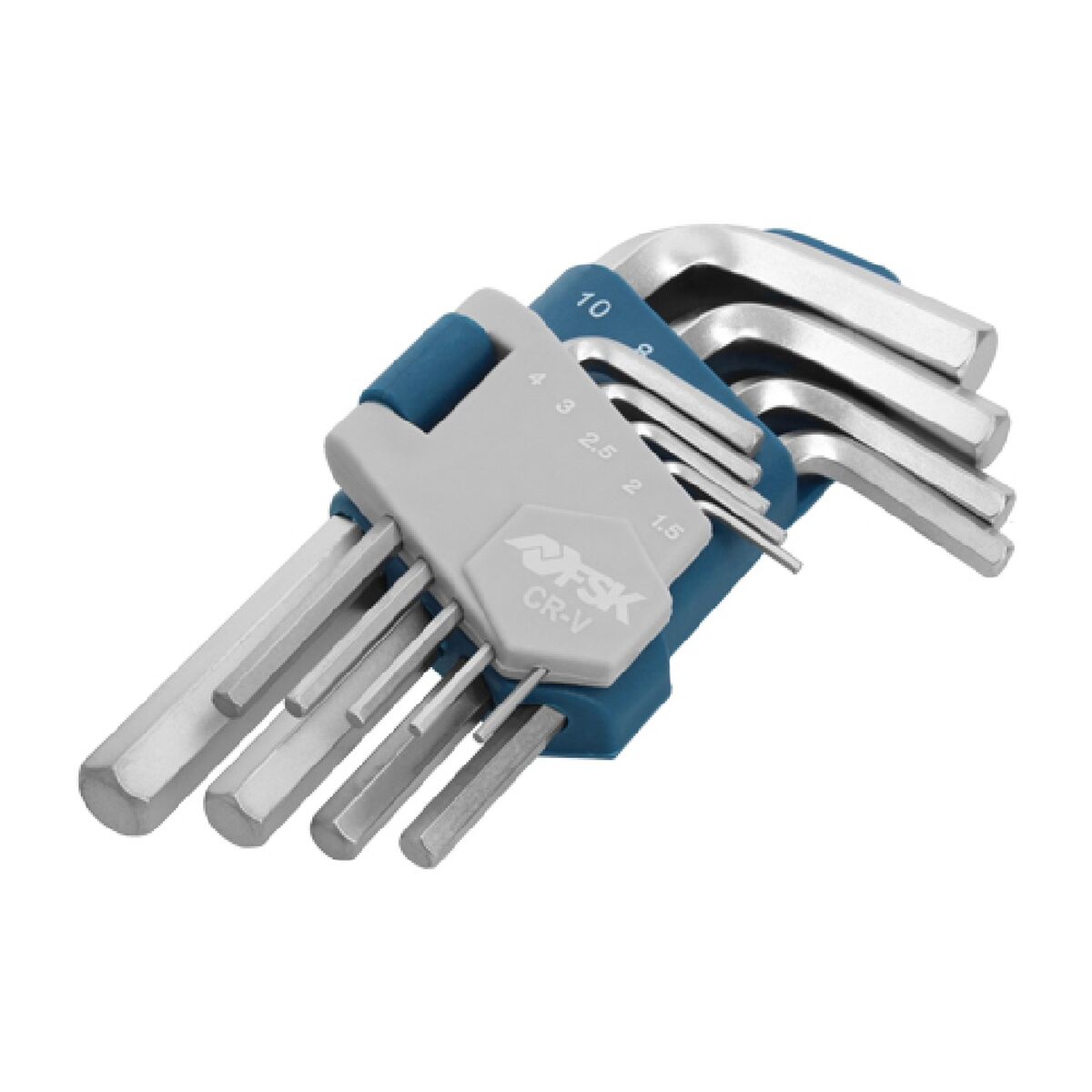 Sechseck Ferrestock 1,5 - 2 - 2,5 - 3 - 4 - 5 - 6 - 8 - 10 mm 9 pcs