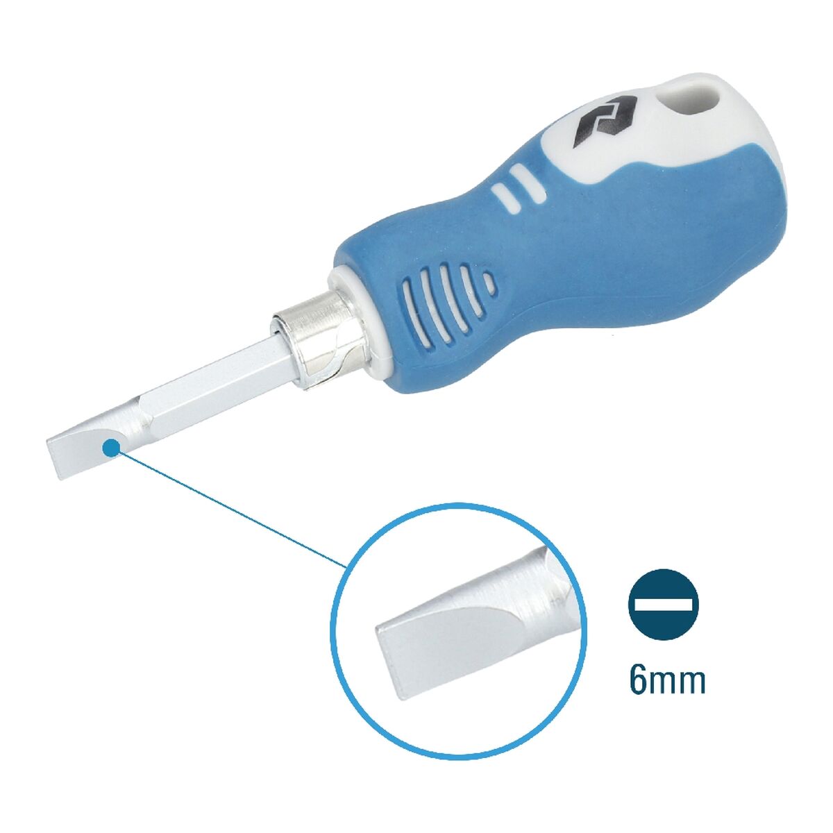 Screwdriver Ferrestock Double-sided PH2 - SL6-5