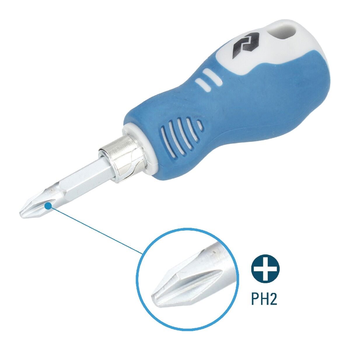 Screwdriver Ferrestock Double-sided PH2 - SL6-6