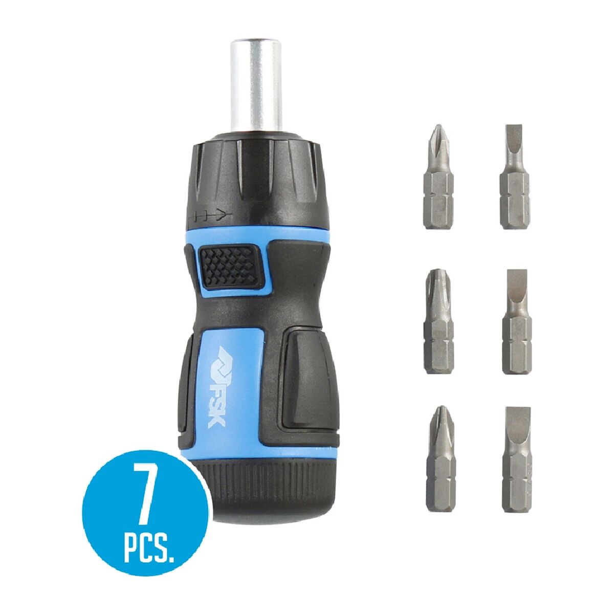 Набор отверток Ferrestock Отвертка с трещоткой (6 pcs)-6