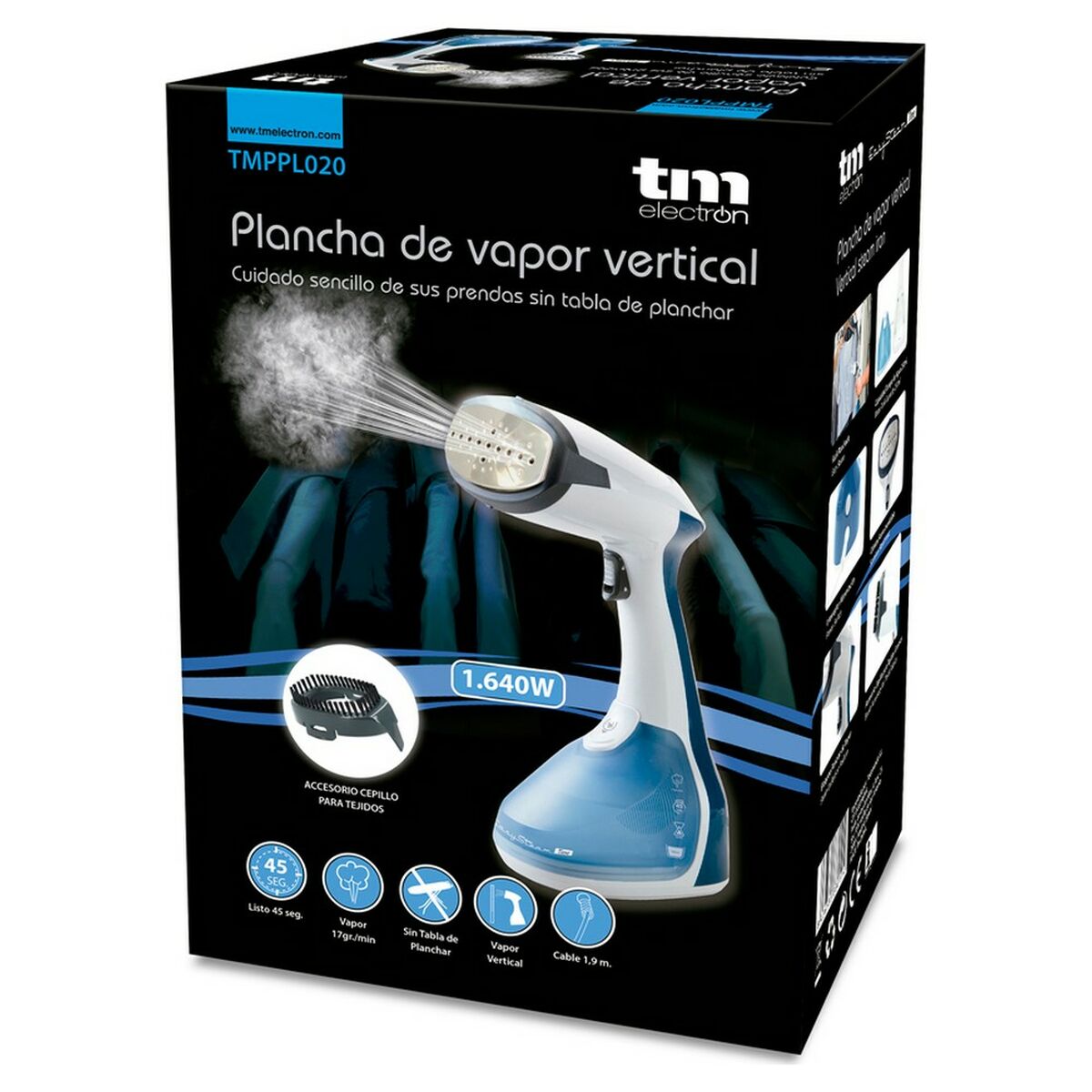 Steam iron TM Electron Blue 1640 W-3