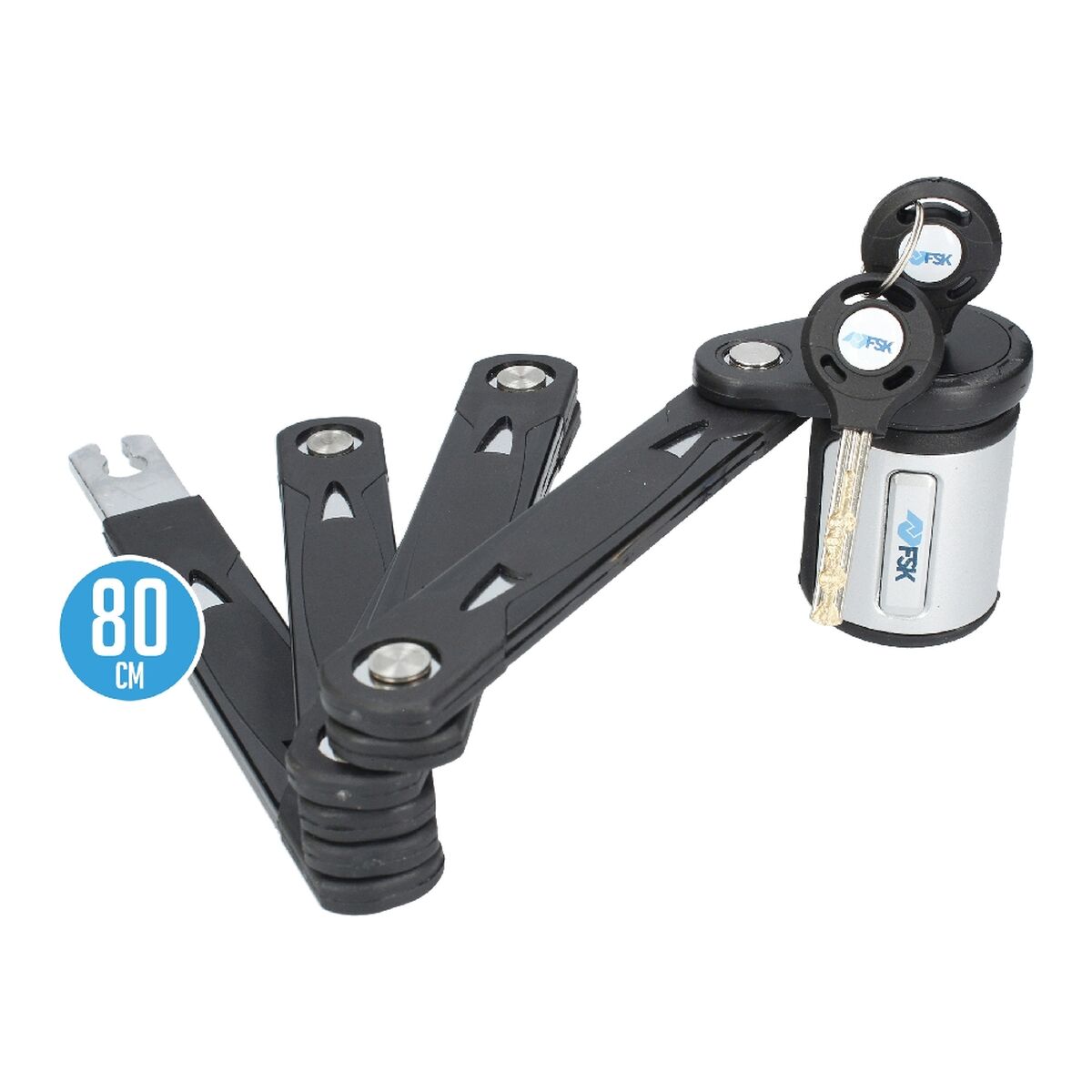 Кабель с замком Ferrestock 80 cm-6