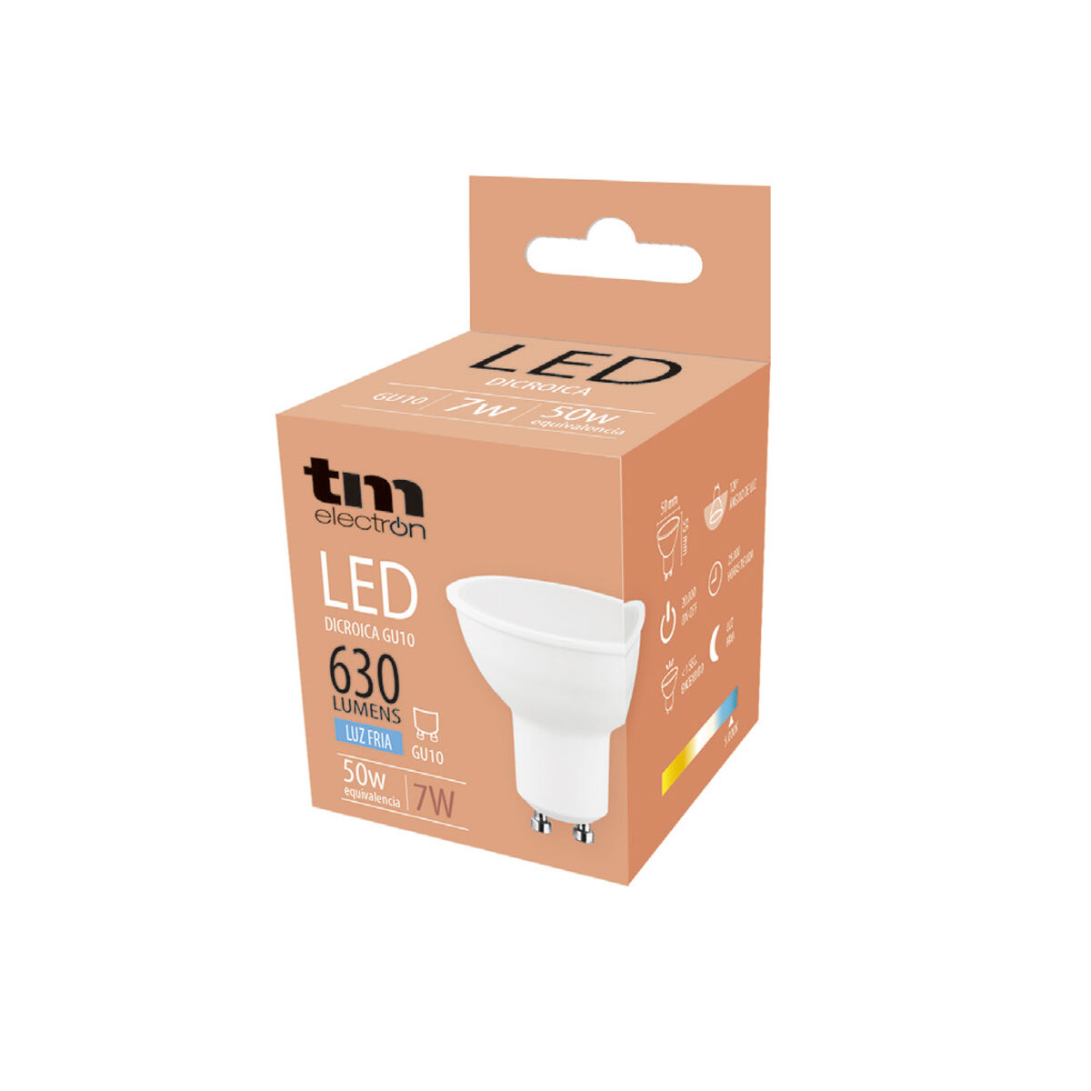 TM 전자 GU10 LED 전구 (5000K)-2