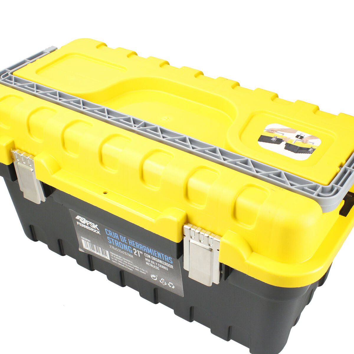 Ferrestock 21 tool box 53.5 x 27.6 x 26.7 cm-6