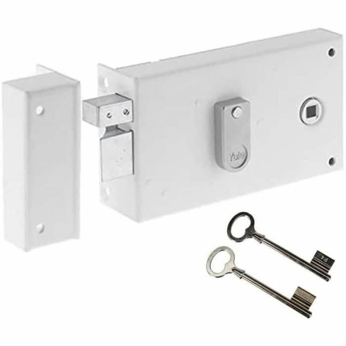 Bloqueo integrado Yale 19,5 x 7 x 14 cm Acero-2