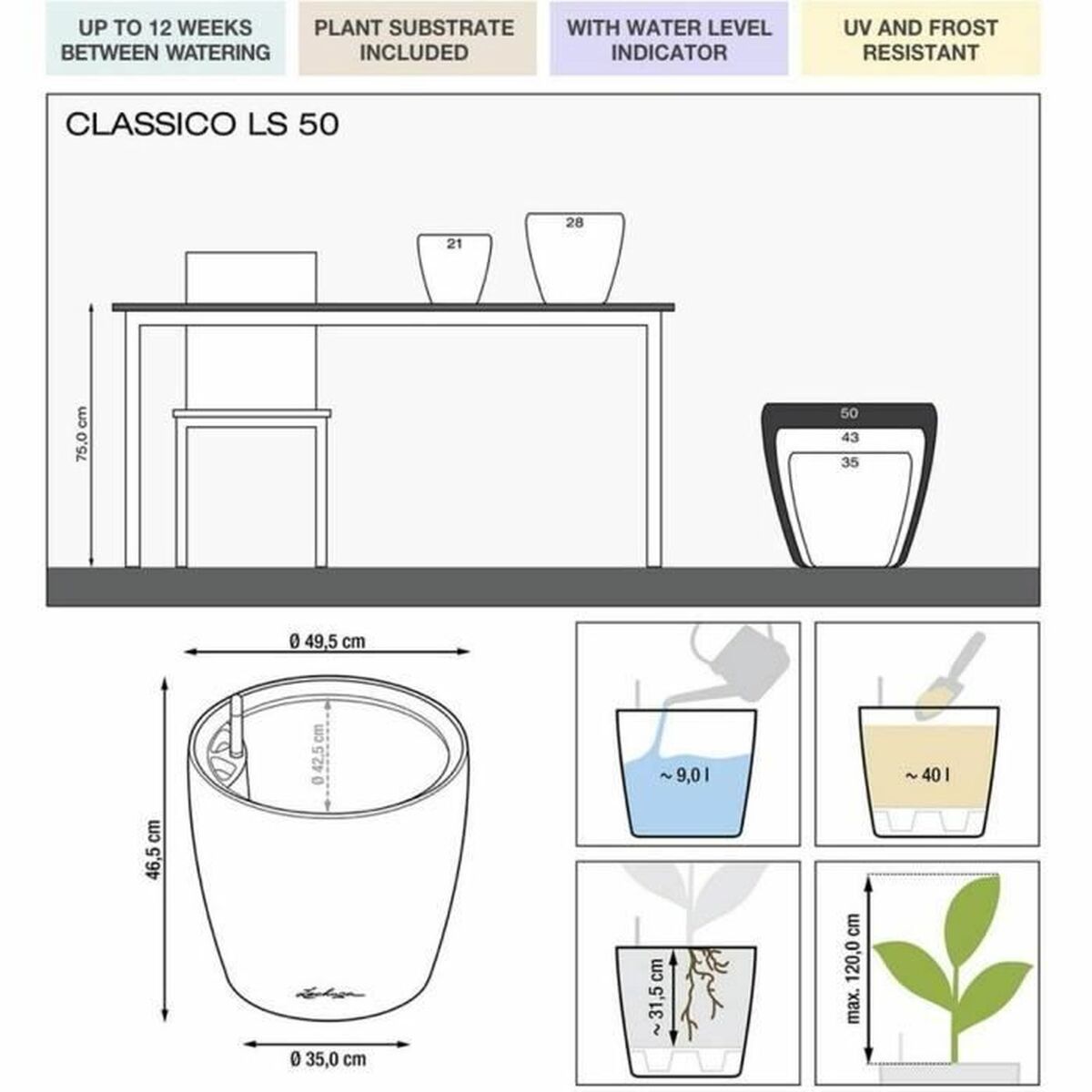 LechuzaØ50 cmのプラスチックはできます-2