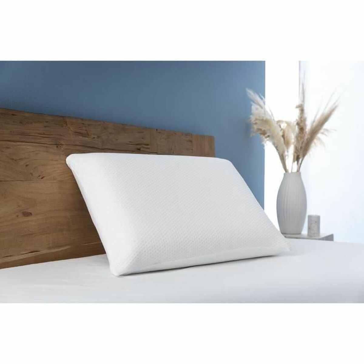 Подушка из вискоэластика Abeil Nuit de Velours Белый 40 x 60 cm-3