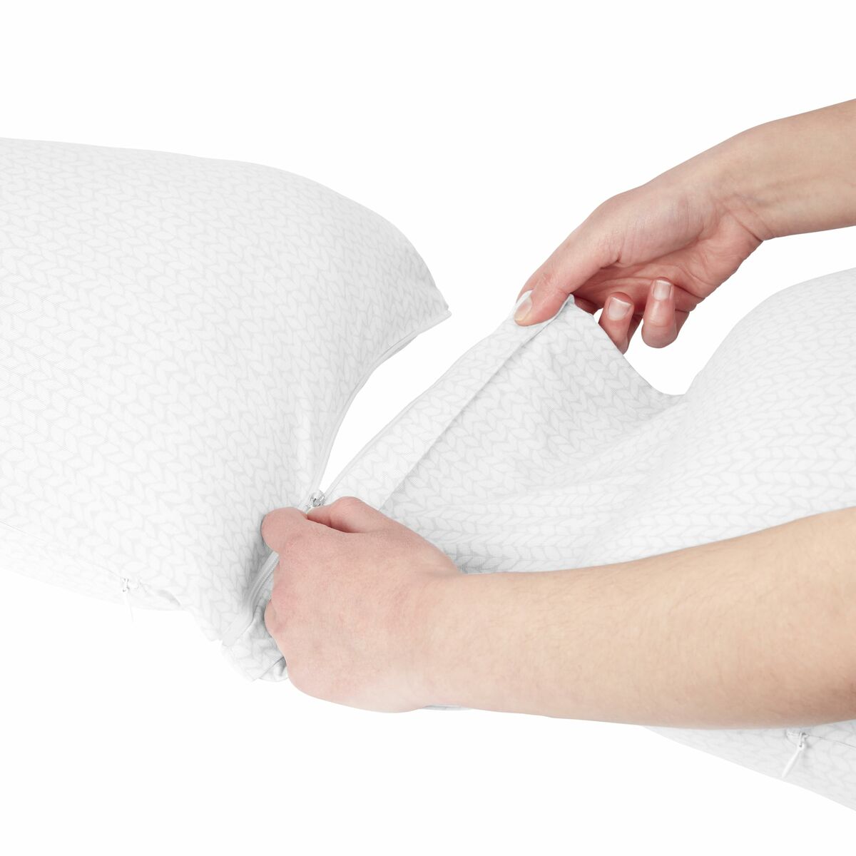 인체 공학적 측면 Cushion U Babymoov B.Love XXL 그레이 화이트-2