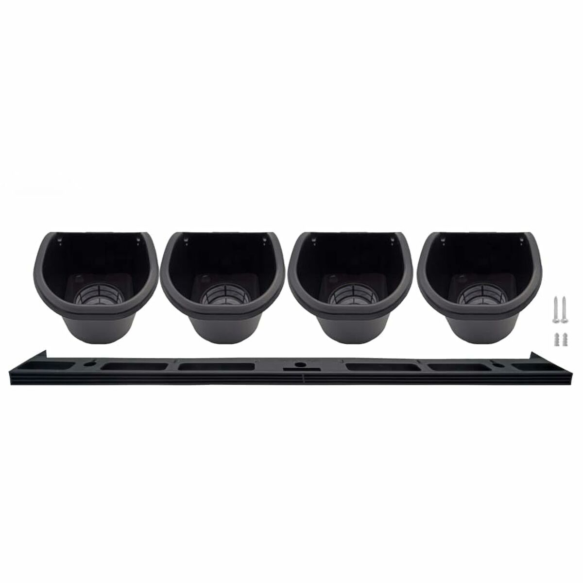 Pote suspenso para plantas Nature Preto