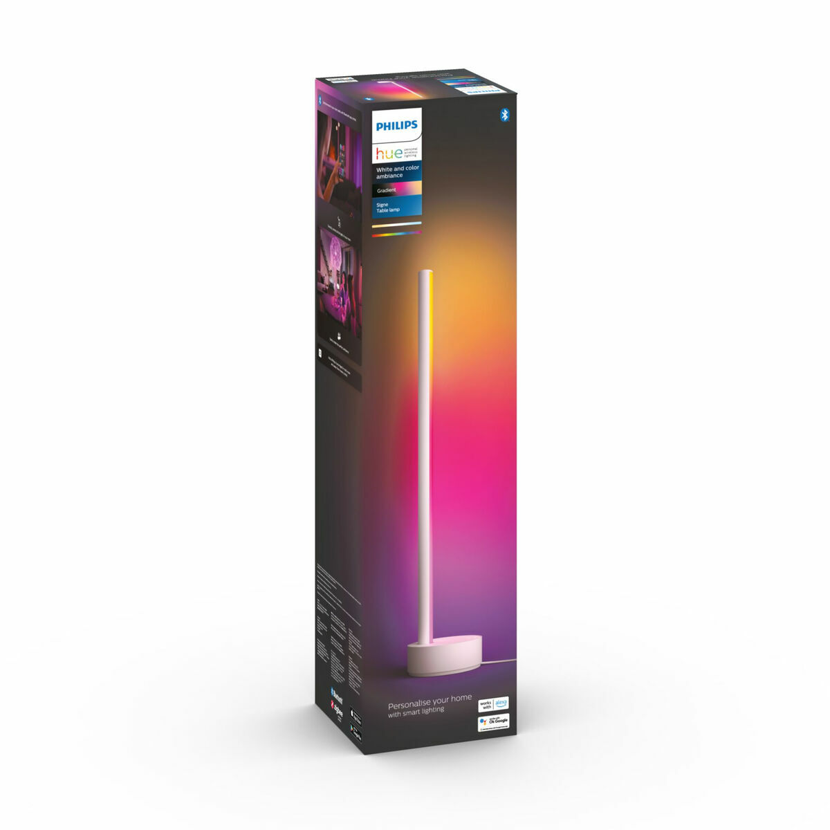Philips Tischleuchte Weiß G 12 W (2700 K) (1 Stück)-3