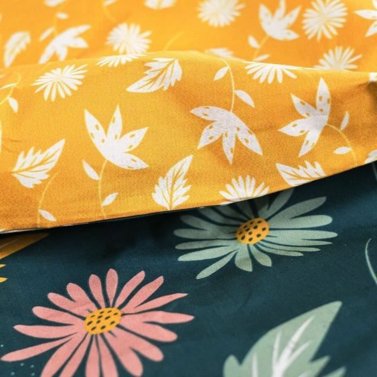 ASTĂZI Blanket Cover Set Albastru 260 x 240 cm 3 Articole-2