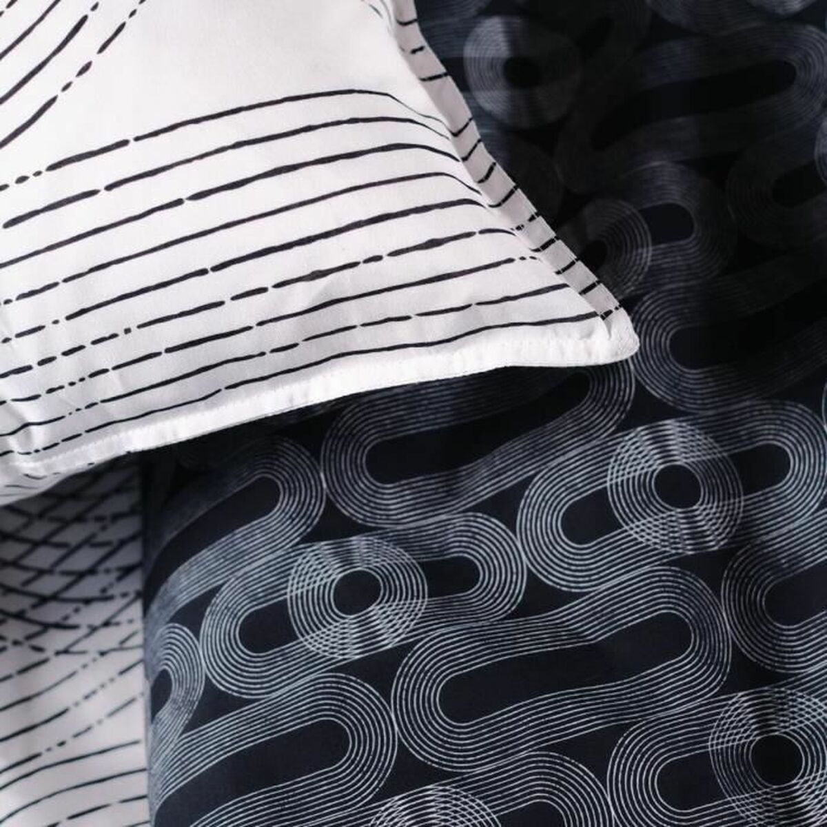 امروز پتو پوشش مجموعه سفید 240 x 220 سانتی متر 3 موارد-3