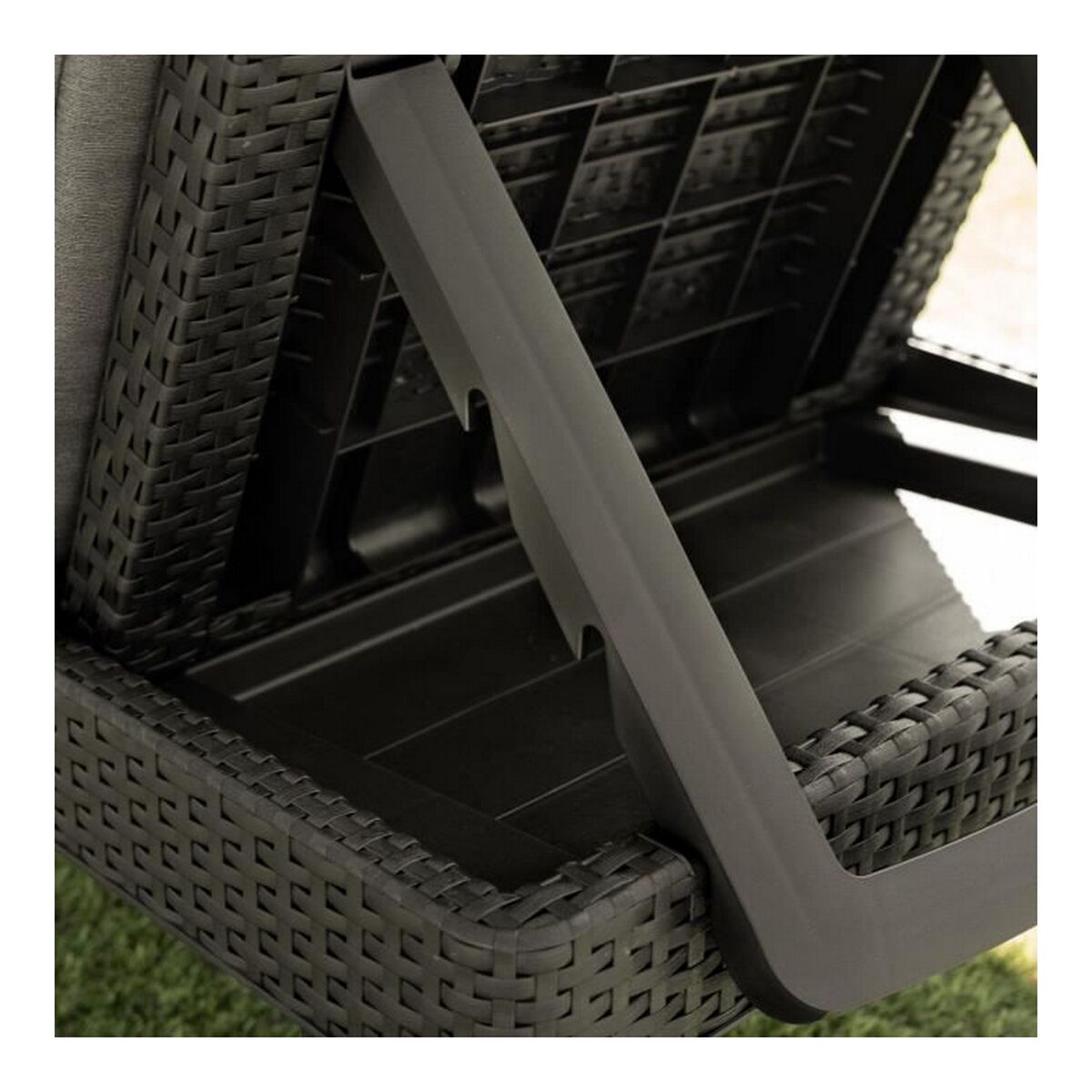 Chaise longue Allibert de KETER 8711245146294 Gri 187 x 58 x 29 cm-4