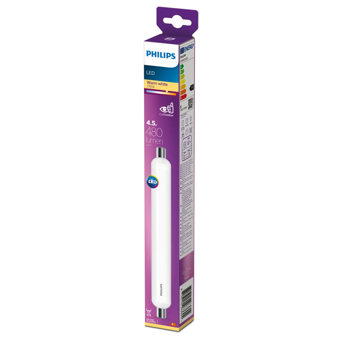 Philips LED-Glühbirne Tubo Lineal Tube F S19 60 W (2700k)-3