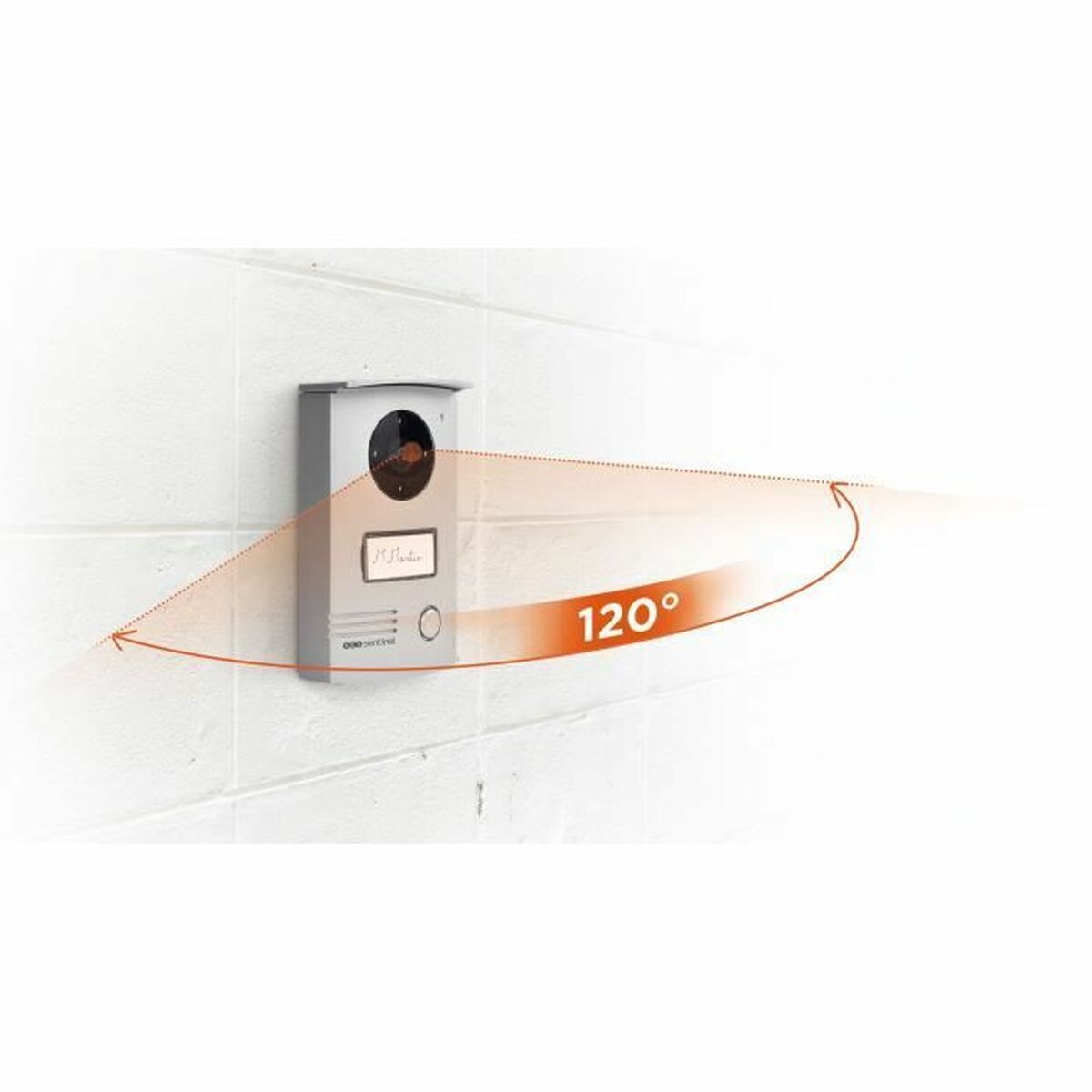 SCS SENTINEL VisioDoor 7 + 7 Ақ смарт-бейне домофоны-2