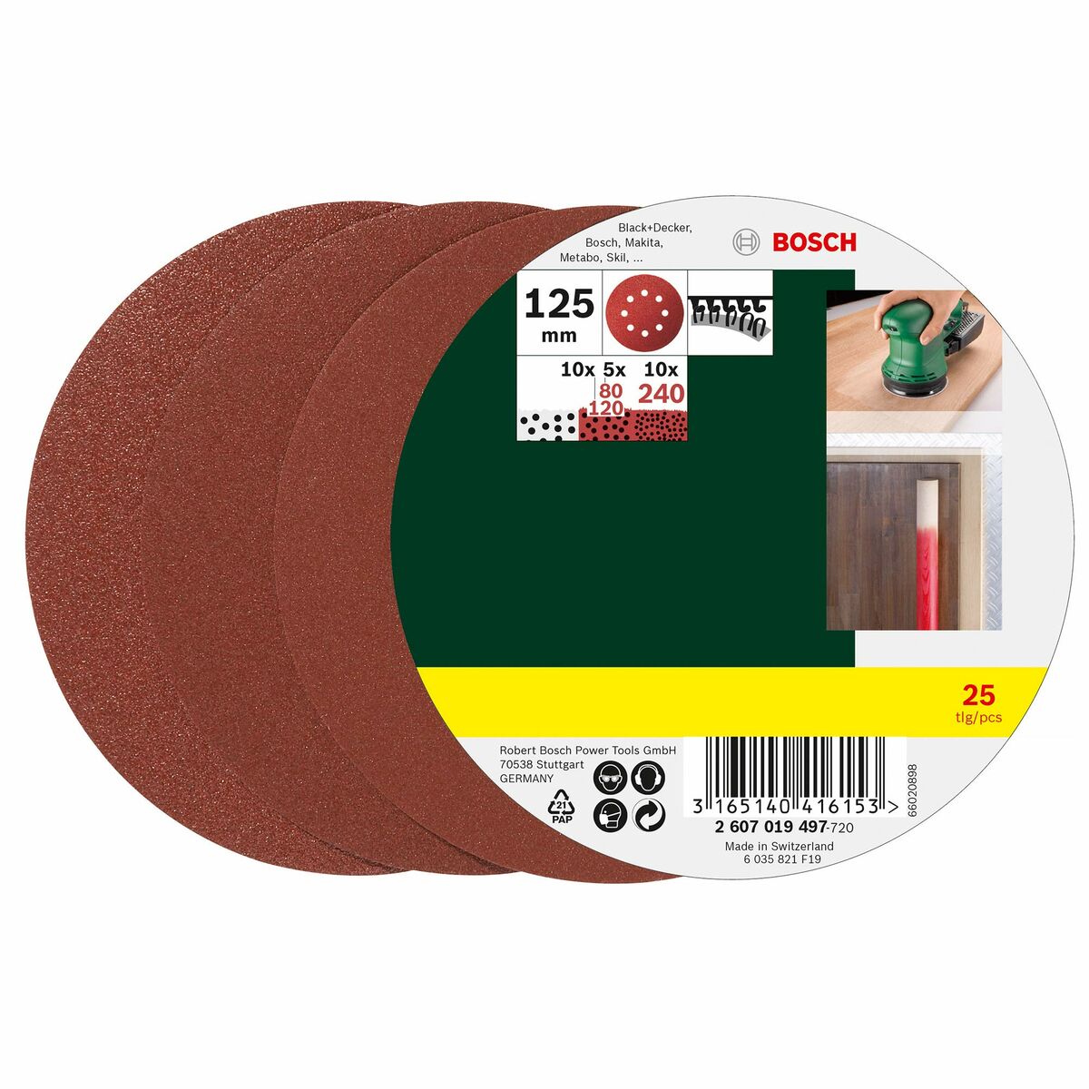 BOSCH PEX 400 AE 350 W 230 V 240 V grinder-4