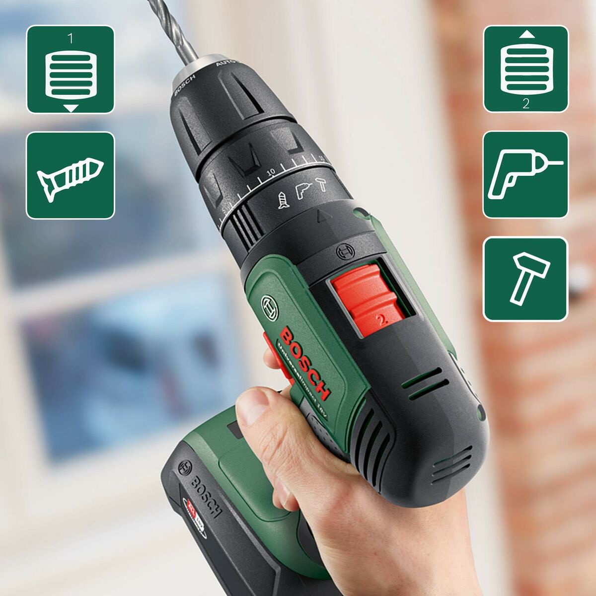 Перфоратор BOSCH UniversalImpact 18 18 V 34 Nm-4