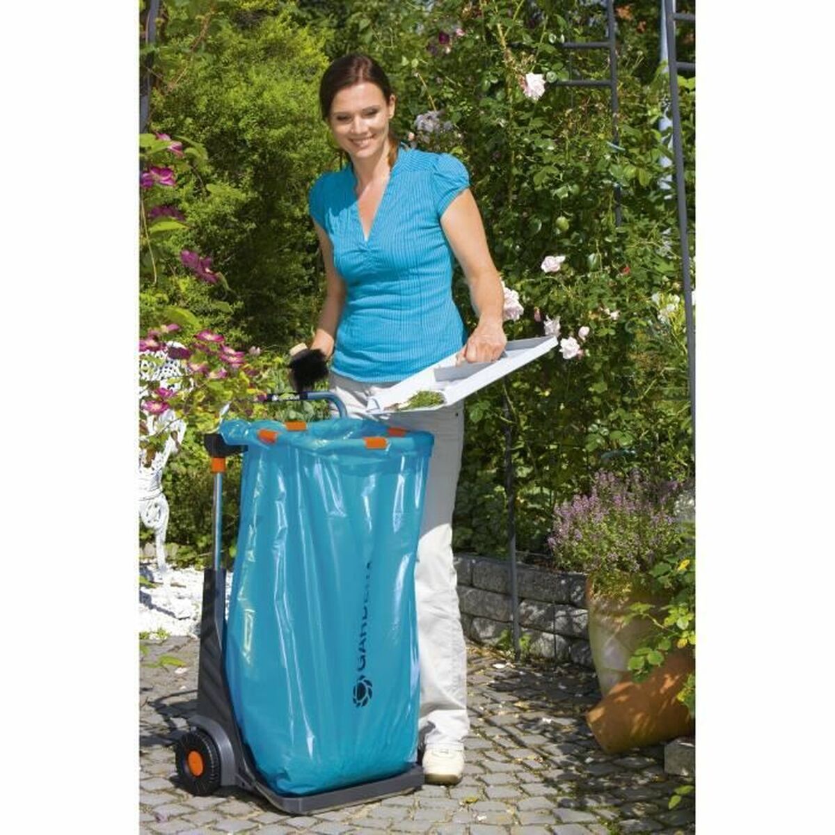 Bag sebedi Gardena Metal Plastmassa-5