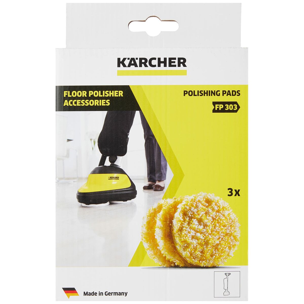 Kärcher 2 polishing sponge. 863-193. 0-5