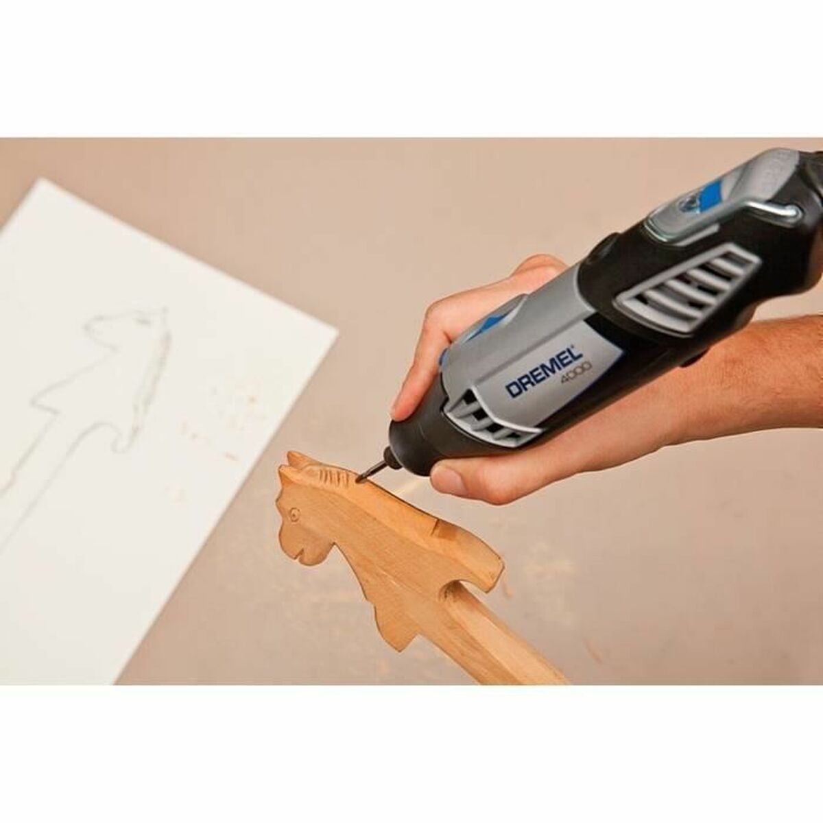 Freze Kesici Dremel 125 Ø 6. 4 mm (2 adet)-4