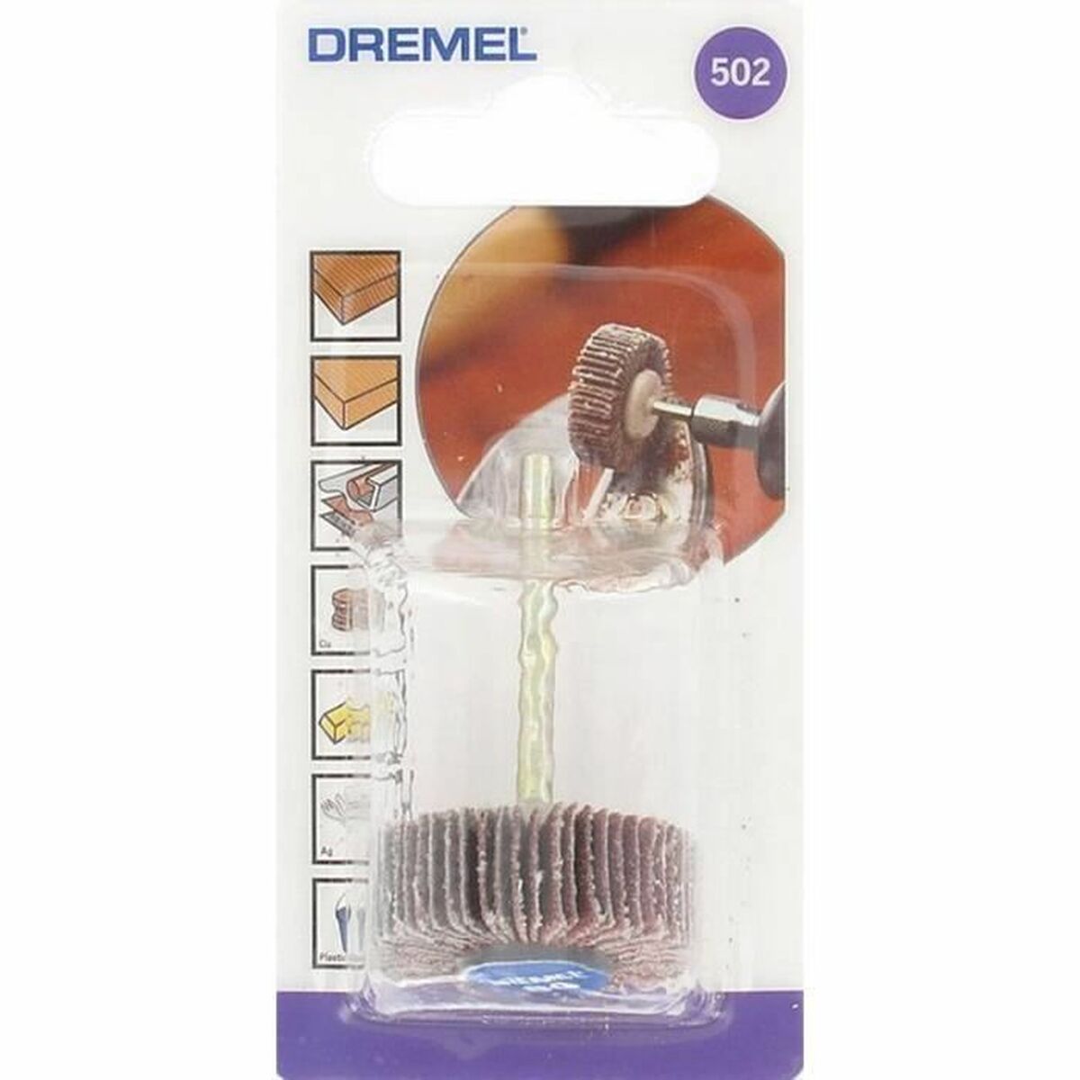 Abrasive Brush Dremel 502 Plástico Amb 9,5 mm 80 g-2
