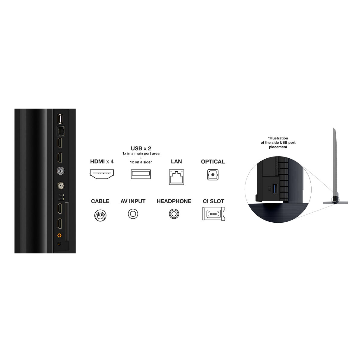 Smart TV TCL 98P745 4K Ultra HD LED AMD FreeSync-2