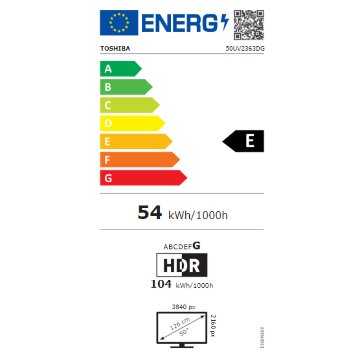 Toshiba 50UV2363DG 4K Ultra HD 50 LED D-LED Smart TV-2