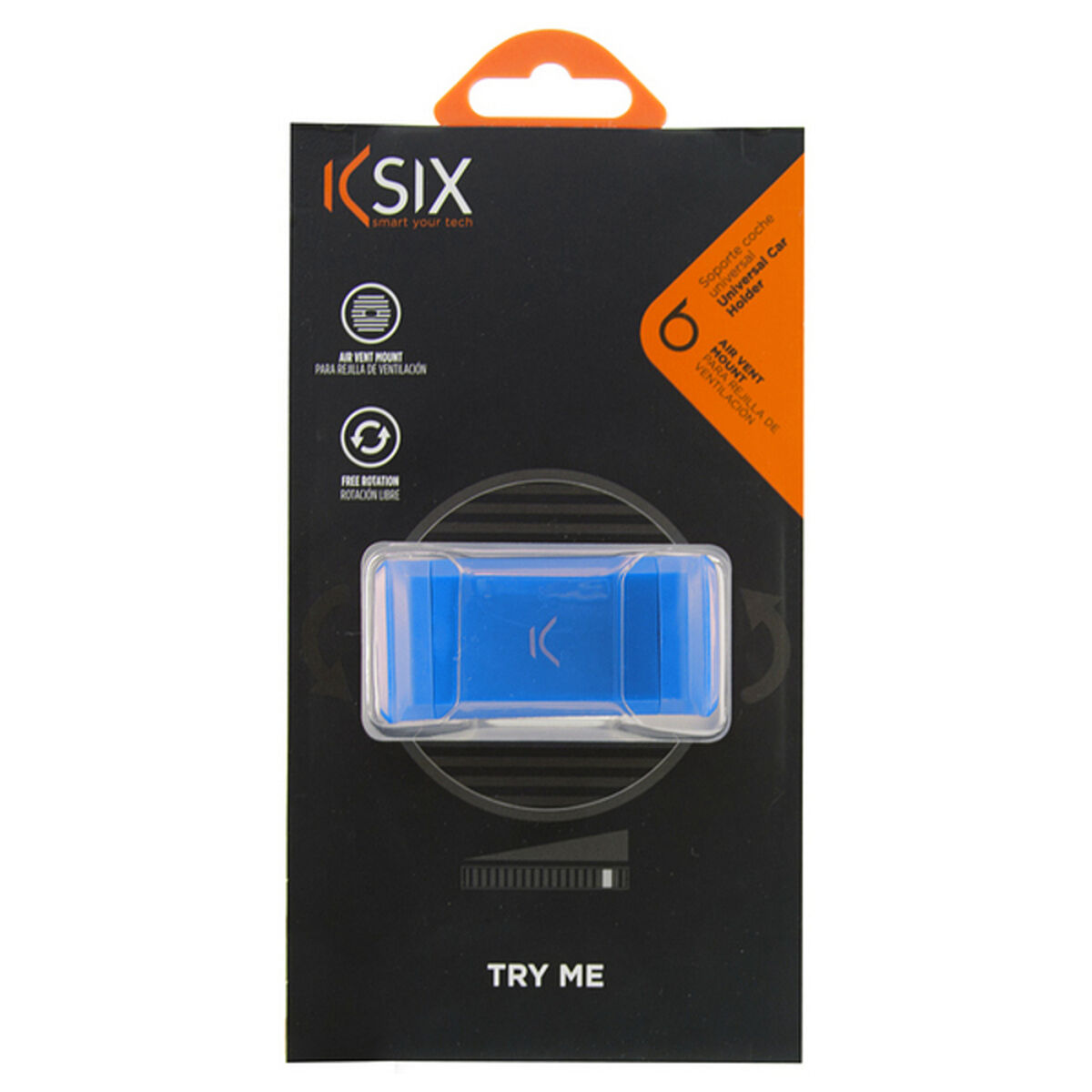 Автомобильная подставка для мобильного телефона KSIX 360º-2