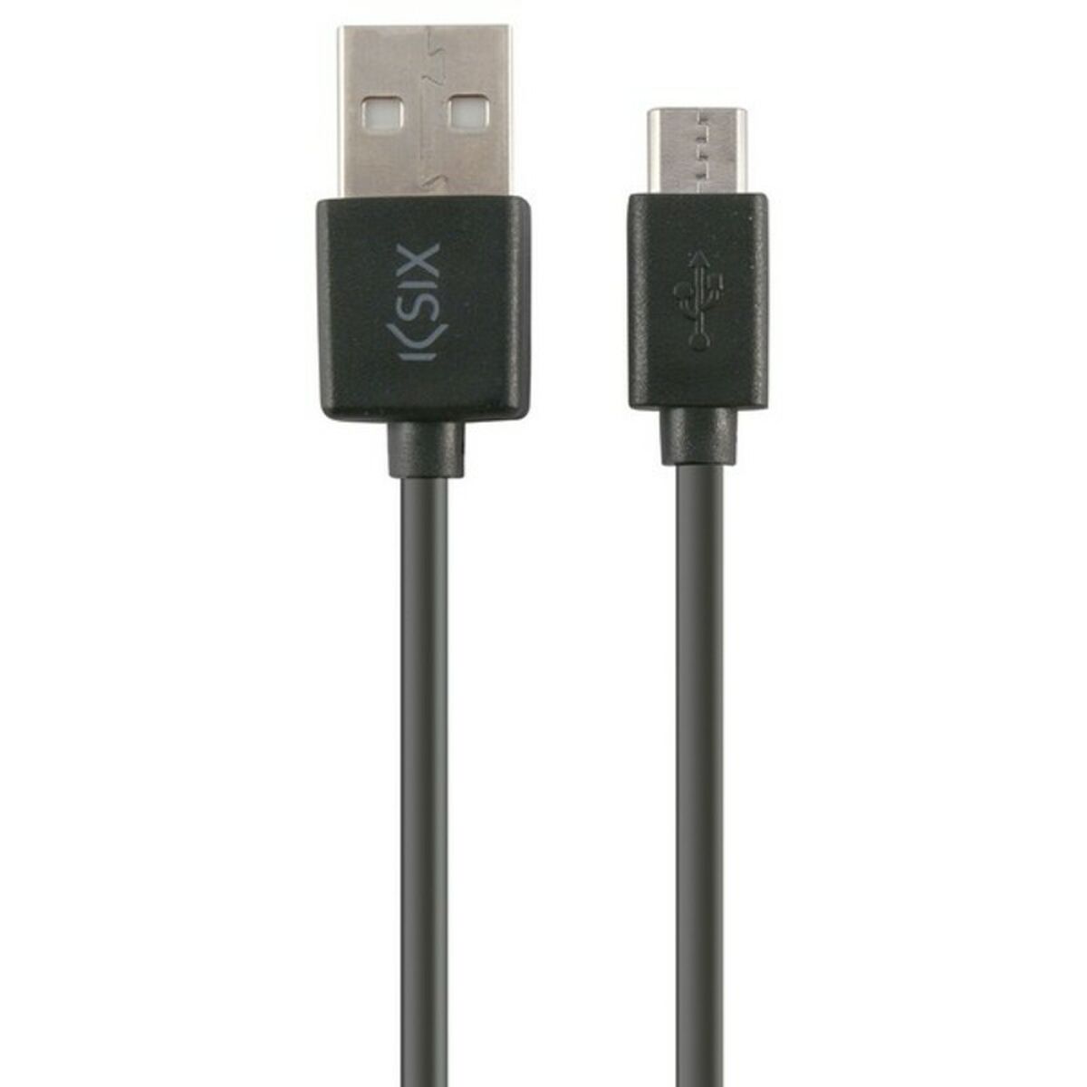 Әмбебап кабель USB-MicroUSB Contact 1 m Қара