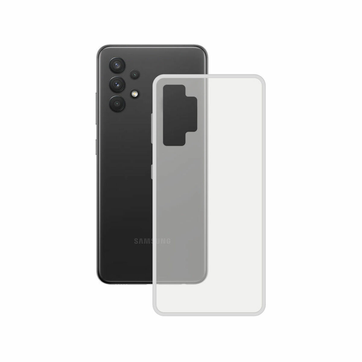 Colcha para o celular Contato Samsung Galaxy A33 5G Transparente