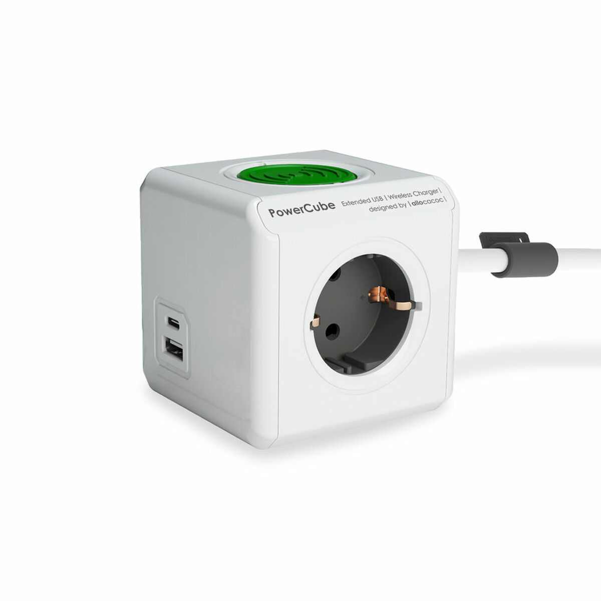 Socket outlet unit, 3 positions, without Allocacoc switch-2