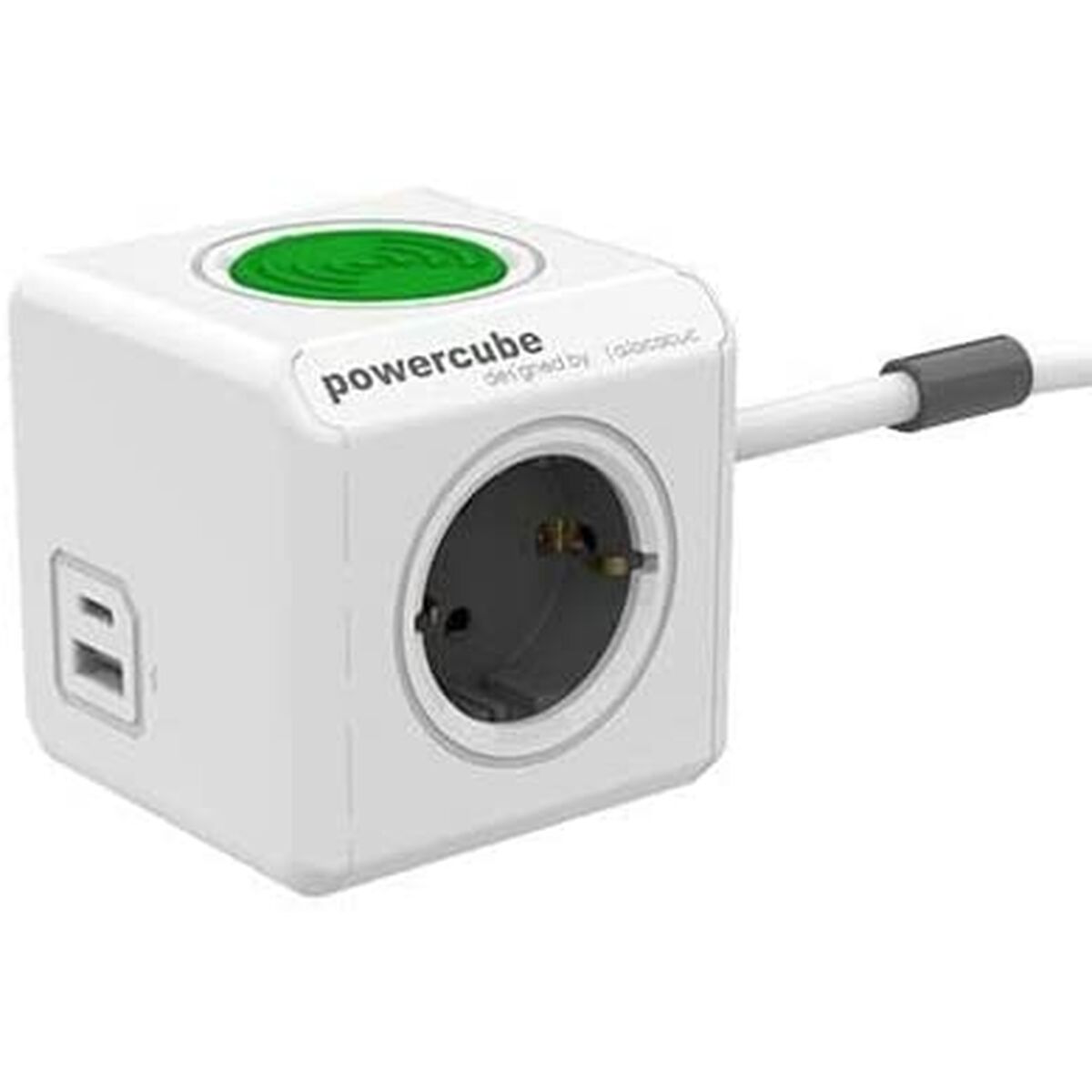 Socket outlet unit, 3 positions, without Allocacoc switch-3