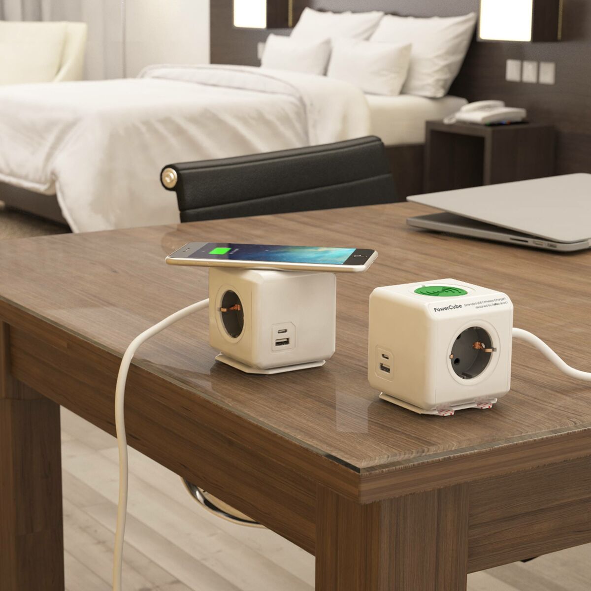 Socket outlet unit, 3 positions, without Allocacoc switch-4